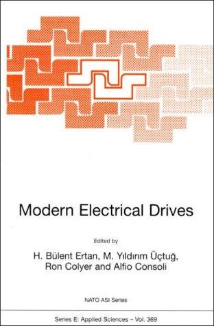 Cover for Modern Electrical Drives (NATO SCIENCE SERIES: E Applied Sciences Volume 369)