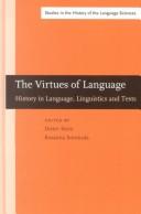 Cover for The virtues of language