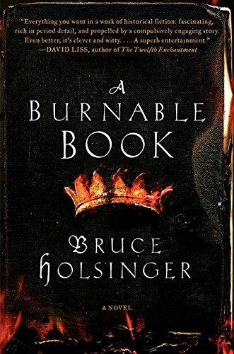 Cover for A Burnable Book: A Novel