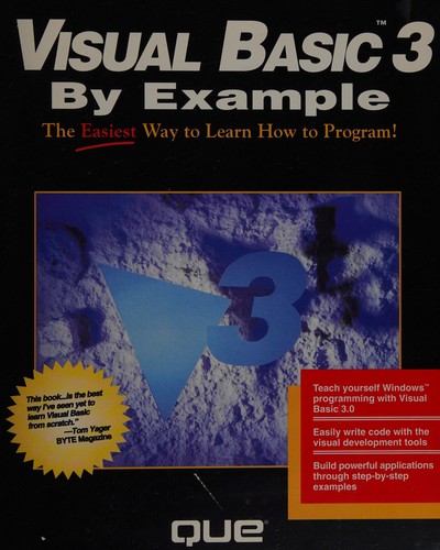 Cover for Visual Basic 3 by example