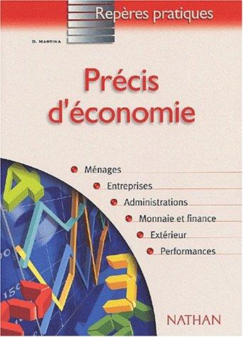 Cover for Precis d'économie