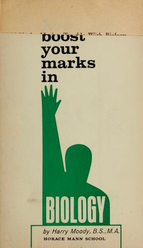 Cover for How to boost your marks in Biology