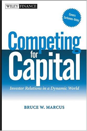 Cover for Competing for Capital