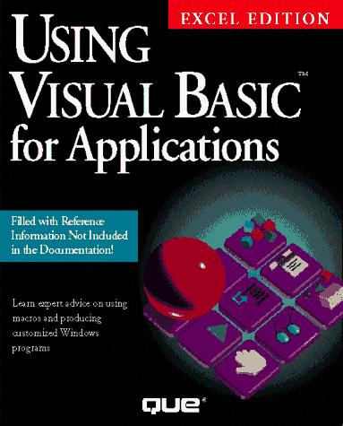 Cover for Using Visual Basic for applications