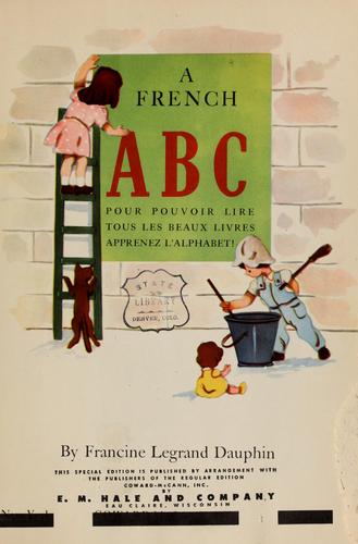 Cover for A French A B C