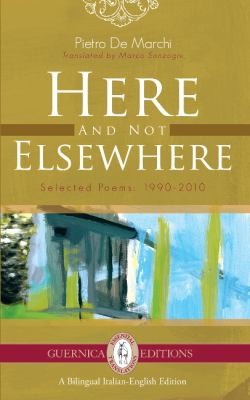Cover for Here And Not Elsewhere Selected Poems 19902010