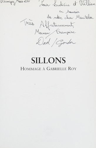 Cover for Sillons