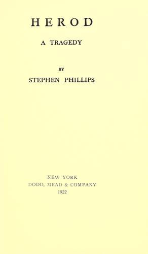 Cover for Herod