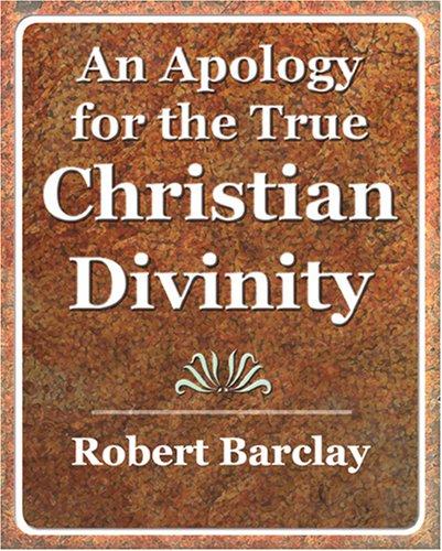 Cover for Apology for the True Christian Divinity - 1859