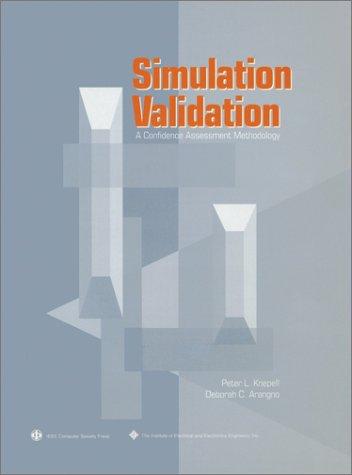 Cover for Simulation validation