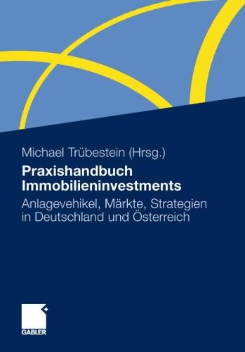Cover for Praxishandbuch Immobilieninvestments