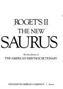 Cover for ROGETS II NEW THESAURUS