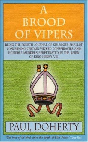 Cover for A Brood of Vipers (Tudor Mysteries 4)