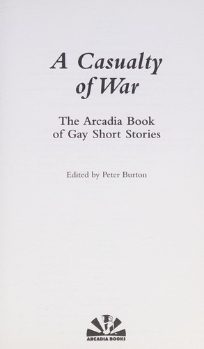 Cover for A casualty of war