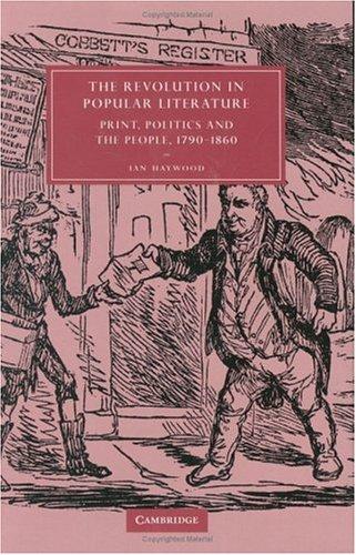 Cover for The revolution in popular literature
