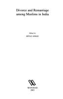 Cover for Divorce and remarriage among Muslims in India