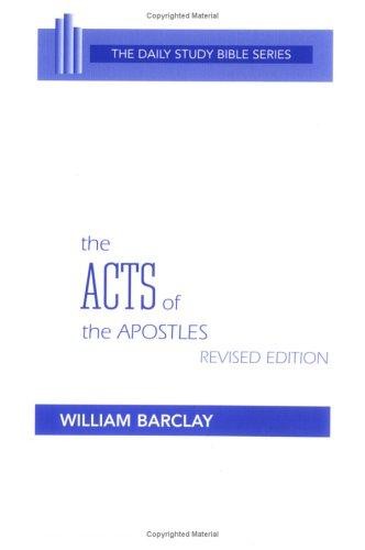 Cover for The Acts of the Apostles