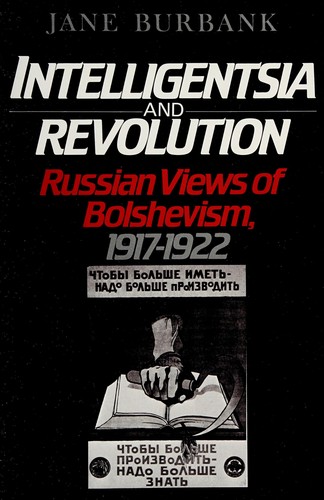 Cover for Intelligentsia and revolution