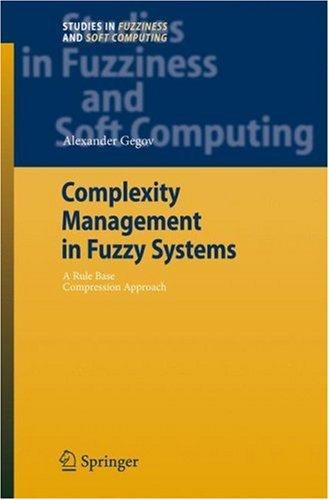 Cover for Complexity Management in Fuzzy Systems
