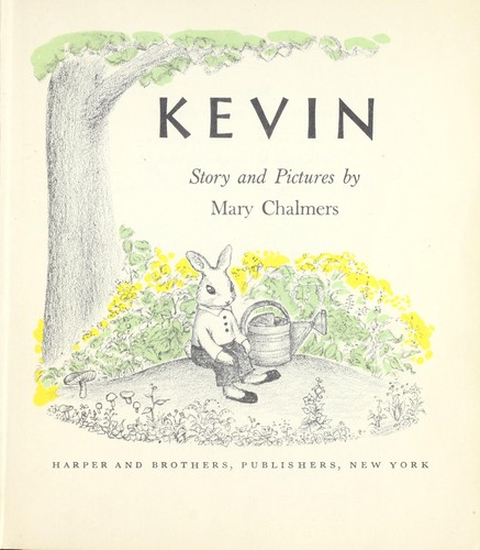 Cover for Kevin.