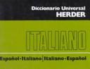 Cover for Dic Diccionario Univeral Herder Dictionary