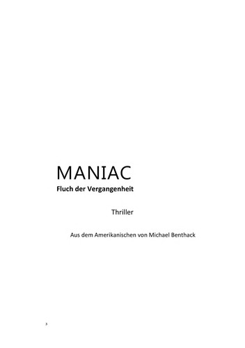 Cover for Maniac