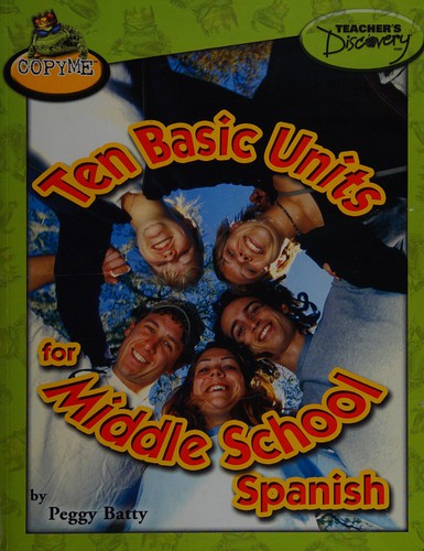 Cover for Ten basic units for middle school Spanish