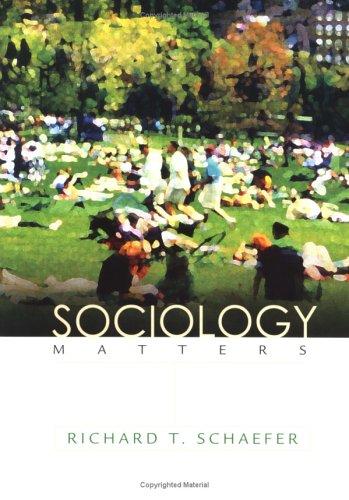 Cover for Sociology Matters (NAI)