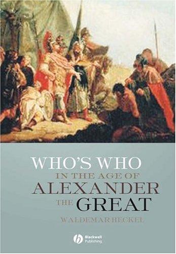 Cover for Who's Who in Age of Alexander the Great
