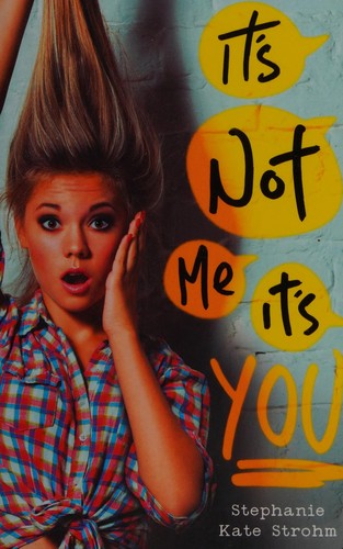 Cover for It's not me, it's you