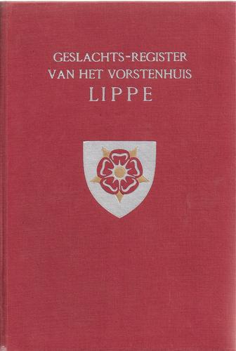 Cover for Geslachts-register van het vorstenhuis Lippe
