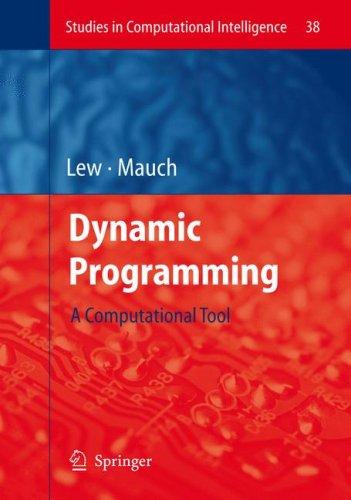 Cover for Dynamic Programming (Studies in Computational Intelligence)