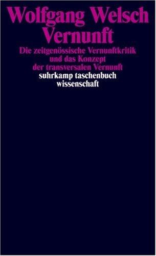 Cover for Vernunft. 3. Aufl.
