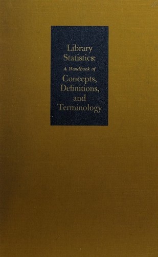 Cover for Library statistics