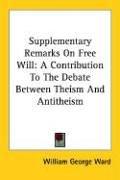 Cover for Supplementary Remarks on Free Will