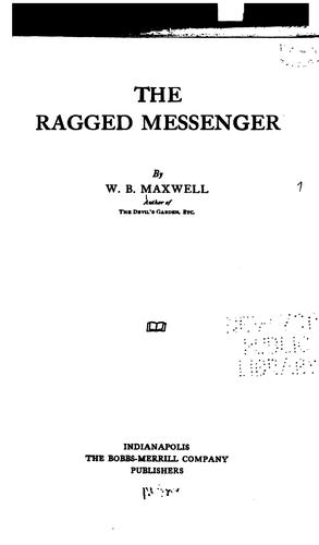 Cover for The ragged messenger