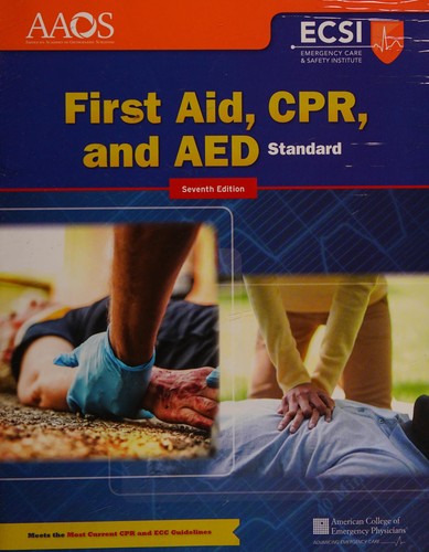 Cover for First Aid, CPR, and AED