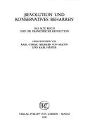 Cover for Revolution und konservatives Beharren
