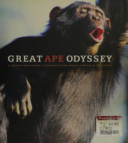 Cover for Great ape odyssey