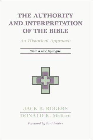 Cover for The Authority and Interpretation of the Bible