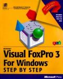 Cover for Microsoft Visual FoxPro 3 for Windows step by step