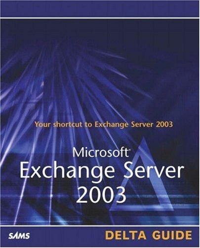 Cover for Microsoft Exchange Server 2003 Delta Guide