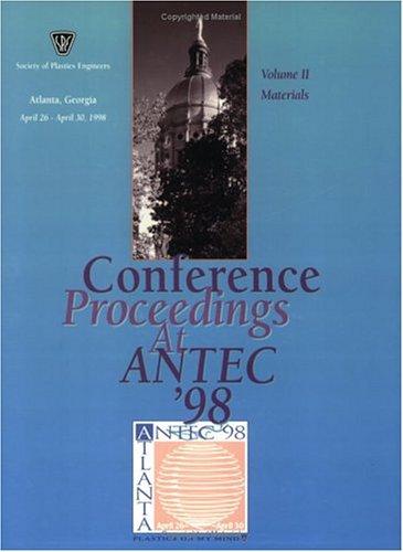 Cover for SPE/ANTEC 1998 Proceedings
