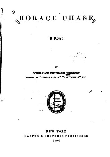 Cover for Horace Chase: A Novel