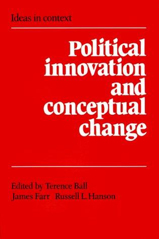 Cover for Political innovation and conceptual change
