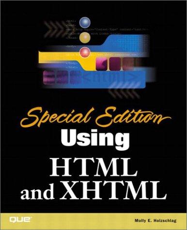 Cover for Special Edition Using HTML and XHTML