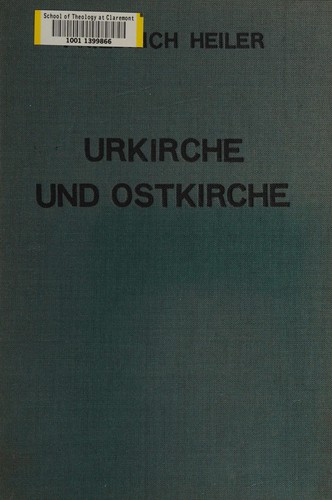 Cover for Urkirche und ostkirche