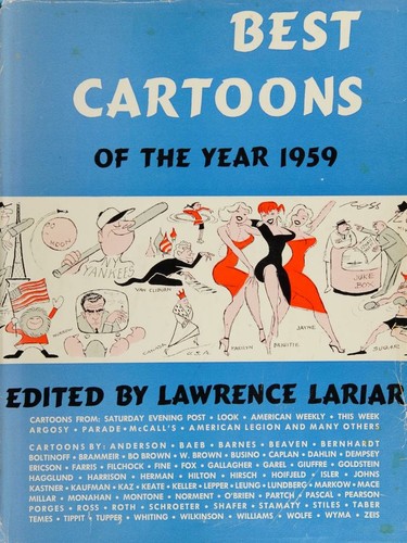 Cover for Best cartoons of the year 1959