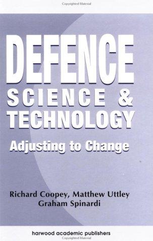 Cover for Defence science and technology