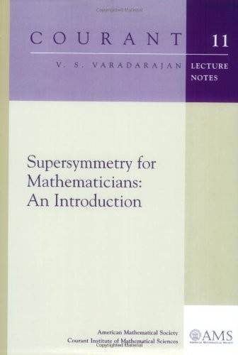 Cover for Supersymmetry for mathematicians